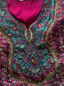 Vibrant Anarkali Kurta for Festive Occasions