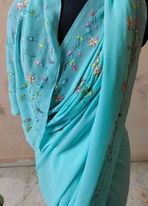 hand work 💯 Saree