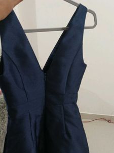 Elegant Navy Gown Princess Dress