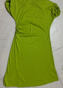 Green Dress with COCO Design