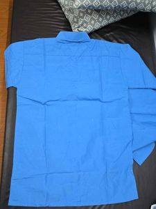 Blue Uniform Shirt - Size 46 Childern