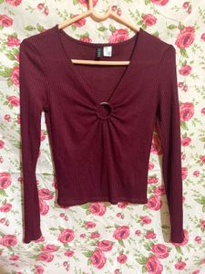 H&M Ribbed Fit Top