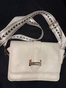 White Sling Bag