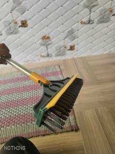 2in1 Floor Scrub Brush with Long Adjustable Handle
