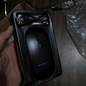 Zebronics Zeb-Blanc Wireless Mouse (Black, Recharg