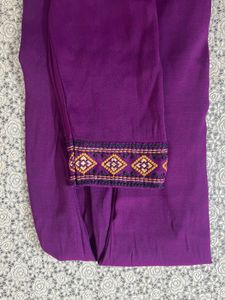 Elegant Purple Kurta