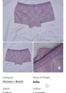 Briefs panty bra combo