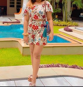Floral Two-Piece Set
