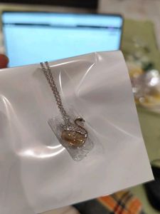 Swarovski Beige Duck Pendant