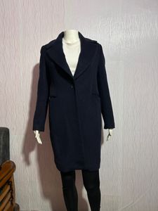 Navy Blue Overcoat-lightweight