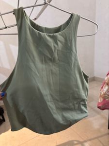 Olive Green Tank Top