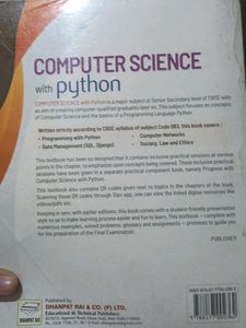 Sumita Arora Computer Science With Python Class 12