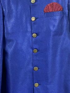 SHAHRUKH KHAN BLUE SHERWANI