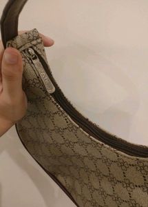 Patterned  BROWN Handbag