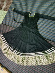 Embroidered Black Ethnic Dress