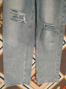 Women Urbanic Ribbed Straight Leg Jeans