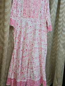 Floral Print Kurta Pant With Dupatta