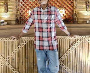 Men's Plaid Casual Shirt