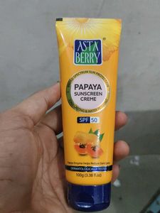 AstaBerry Papaya Sunscreen SPF 50 100 Ml Pack Of 2