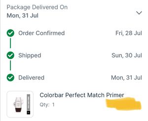 BRAND NEW Colorbar Primer (Perfect Match) 30ml