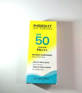 Insight SPF 50 Sunscreen