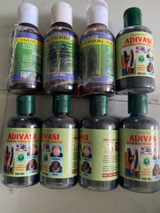 Adivasi & Hiknas Hair Oil pack of 8