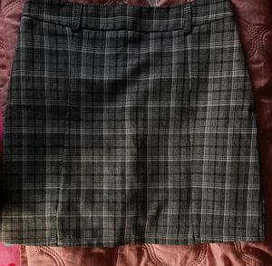 Plaid Mini Skirt