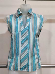 Striped Sleeveless Top