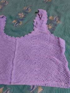 Crochet Sleeveless Top