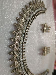 Oxidised Necklace Set