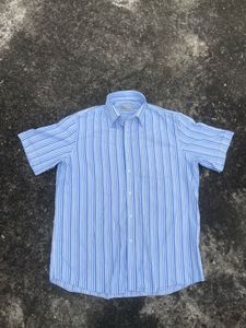 Blue Strip Old Money Shirt
