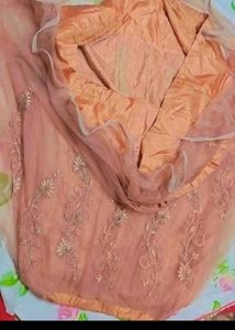 Elegant lehenga skirt and crop top  Embroidered Pe