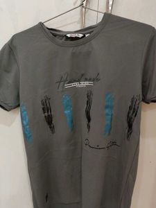 Gray Graphic T-Shirt