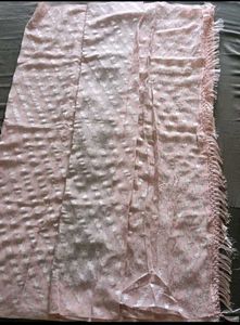 Pink jari saree