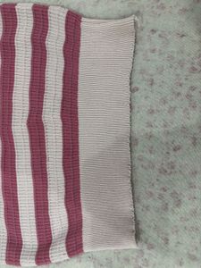 Striped Pink Knit Top