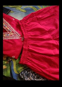 Silk Blend Cotton Kurta Set