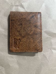 Leather Bifold Wallet - New in Package
