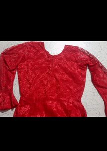 Red Long ONE PIECE