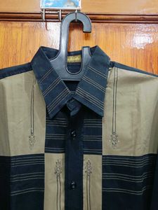 🇳🇿💫♥️ Stylish Two-Tone Shirt