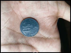 Indian 50 Paisa Coin