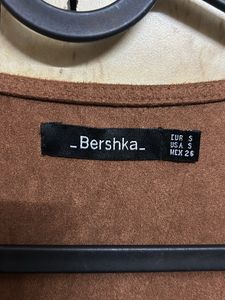 Bershka Brown Top - Size S