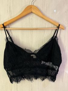 Black Bralette Super Hot Top Brand New Without Tag