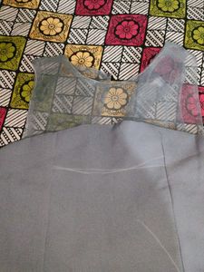 Grey Top with Bell Sleeves