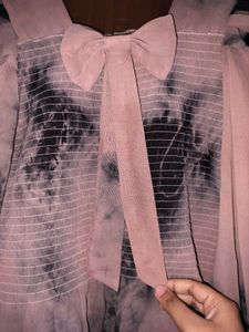 Tie-Dye Bow Top