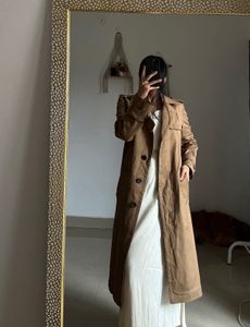 Blumin Beige Classic Trench Coat