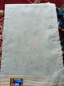 Organza Tie Die Blue Saree
