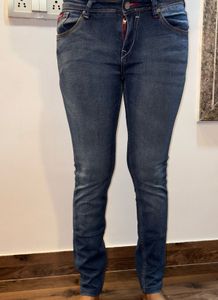 Lee Cooper Mid Waist Skinny Jeans