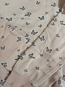 Butterfly Print Top