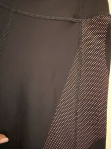 Black Patterned Leggings