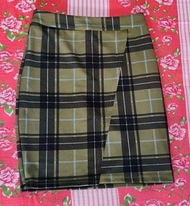 Shein Plaid Skirt